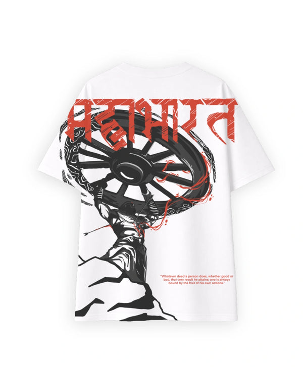 Abhimanyu Chakravyuh Oversized T-Shirt
