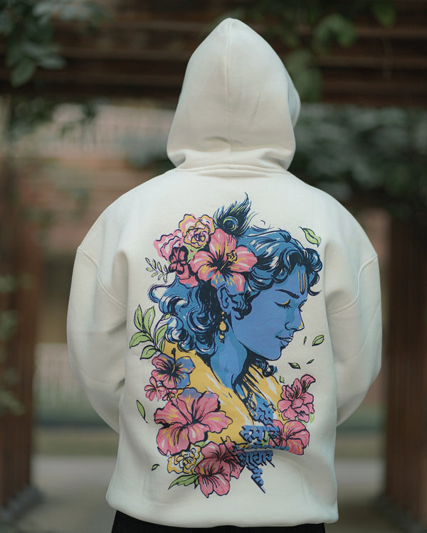 Krishna: The Stillness Within Chaos”Oversized Premium Soft Hoodie