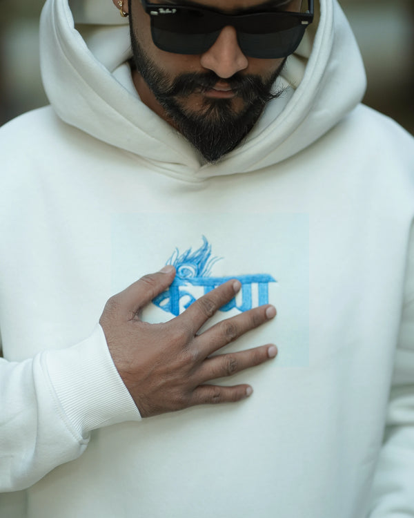 Krishna: The Stillness Within Chaos”Oversized Premium Soft Hoodie