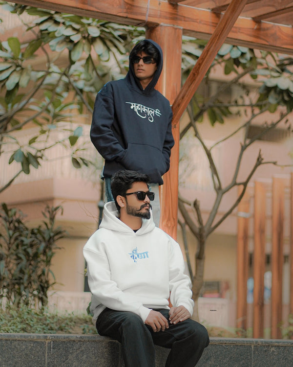 Krishna: The Stillness Within Chaos”Oversized Premium Soft Hoodie