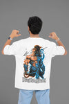 Red BajarngabliOversized T-Shirt