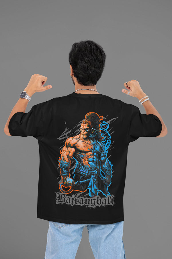 Red BajarngabliOversized T-Shirt
