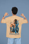 Red BajarngabliOversized T-Shirt