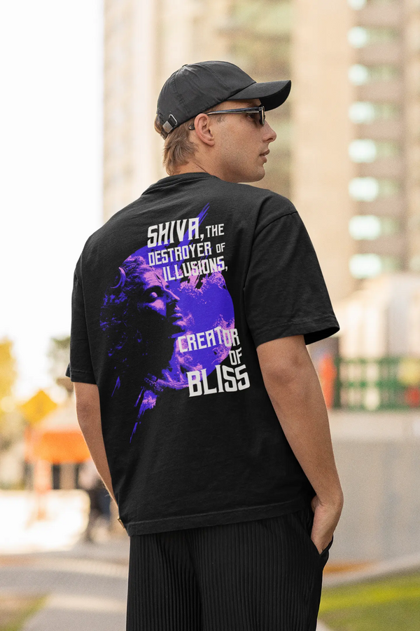 Shiva The Destroyer Of illusion Oversized T-shirt