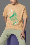 "गणपति मंत्र" Sanskrit Oversized T-Shirt – Soft Cotton Spiritual Wear