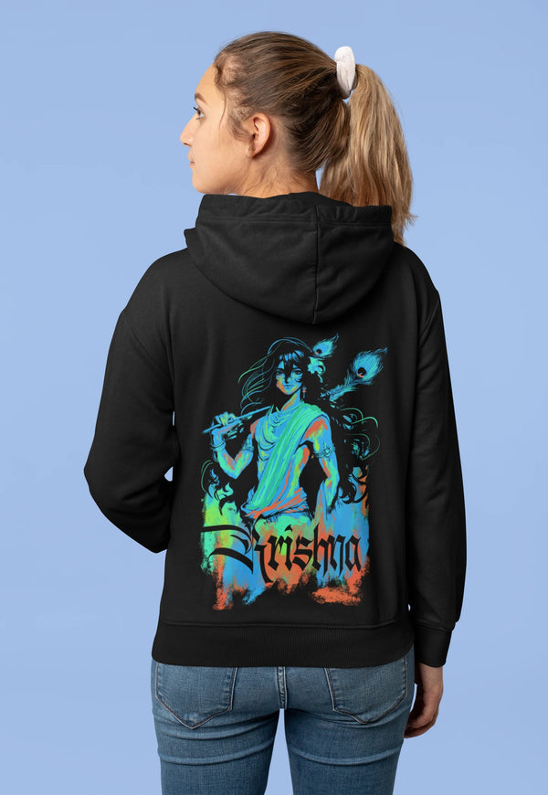 PowerfulKrishna ji Oversized Heavyweight Hoodie