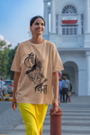 "गणपति मंत्र" Sanskrit Oversized T-Shirt – Soft Cotton Spiritual Wear