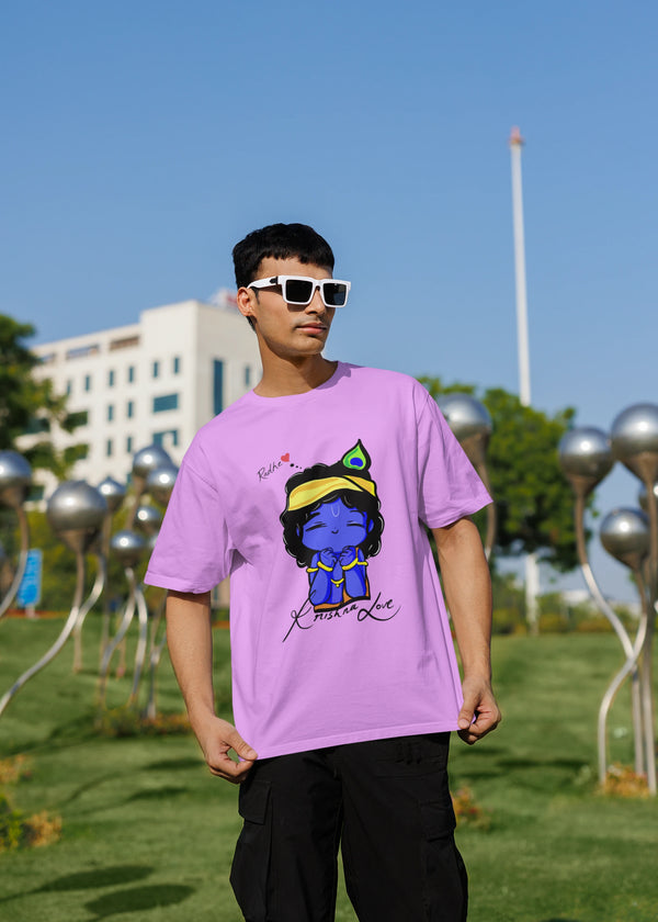 Cute Krishna Oversized T-Shirt